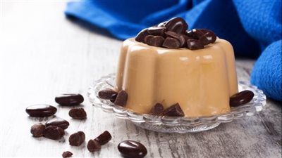 طريقة عمل جيلي بالقهوة البارد