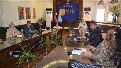 جامعة الإسكندرية تعقد اجتماع للمجلس الأعلى لطلاب ذوى الهمم لبحث آليات الدعم والتمكين