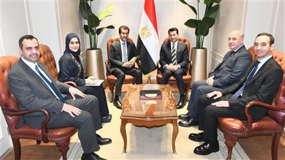 وزير الرياضة يستقبل سفير دولة قطر لبحث التعاون المشترك