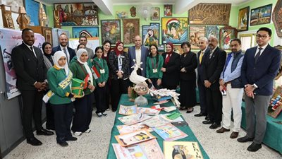 البنك الأهلي المصري يفتتح مدرسة السلام الإعدادية بمحافظة المنيا 