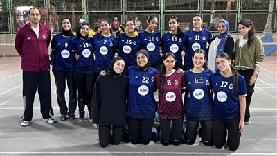 آنسات طائرة الصيد يهزمن المعادي فى منافسات الجمهورية 