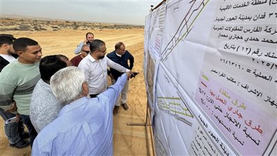 جولة مشتركة لمعاون نائب رئيس الهيئة لقطاع المرافق ورئيس جهاز العبور