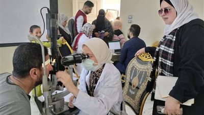 قافلة طبية متعددة التخصصات لخدمة أهالي قرية علي بن أبي طالب بالبحيرة