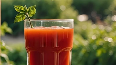 أهمية تناول عصير الطماطم في صحة الجهاز الهضمي