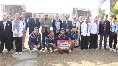 رئيس جامعة المنصورة يفتتح المهرجان الكشفي والإرشادية تحت شعار 