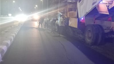 محافظ الدقهلية: الانتهاء من أعمال رصف طبقة سطحية لكوبري المرور بالمنصورة