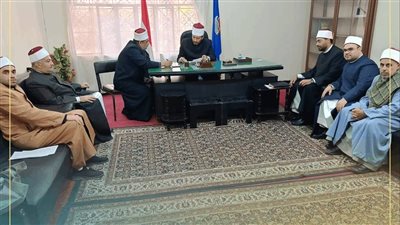 أوقاف البحيرة تناقش تطوير العمل الدعوي الرقمي