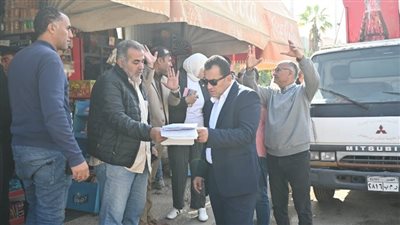 حملة مكبرة لإزالة إشغالات الأكشاك بالعاشر من رمضان