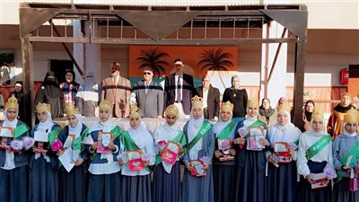 تعليم الفيوم يكرم  16 طالبة من حفظة القرآن الكريم في المسابقة الدينية