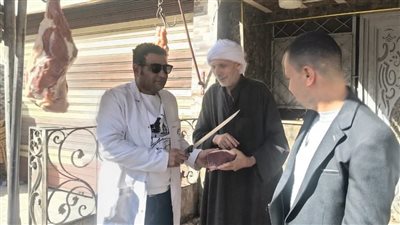 ضبط لحوم مذبوحة خارج المجازر وتحرير محاضر للجزارين بالفيوم 