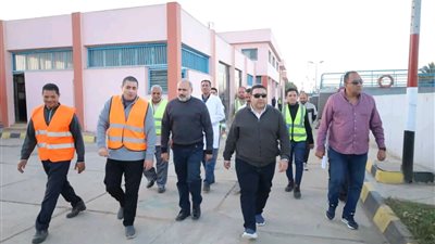 زيارة مسائية مفاجئة لرئيس شركة مياه البحيرة لمحطة معالجة صرف صحي الرحمانية