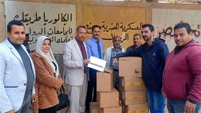 تسليم أجهزة التابلت للمدارس الثانوية بأبوتشت تمهيدًا لاستلام طلاب الصف الأول الثانوي