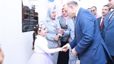 محافظ كفرالشيخ يفتتح فصلين جديدين لطلاب متعددي الإعاقة بمدرسة النور للمكفوفين