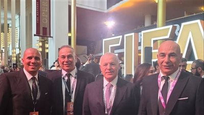 محمد زيدان يتواجد مع التوأم وأبو ريدة في حفل قرعة كأس العالم 2026