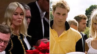 الأمير ويليام يلتقي كلوديا شيفر لأول مرة بعد ثلاثين عاماً من لقائه بها مع والدته 