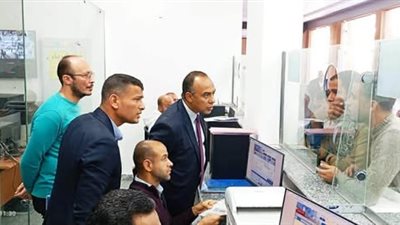 جولة لمتابعة المراكز التكنولوجية بمركزي المنيا وسمالوط 