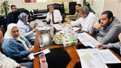 حدائق أكتوبر ..اجتماع عاجل مع شركات تنفيذ مشروع 810 عمارة