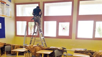 صيانة المدارس!