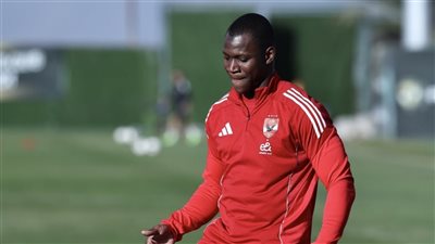 أليو ديانج يشارك في مران الأهلي ويستعد لمواجهة إنبي قبل التوجه لمعسكر مالي