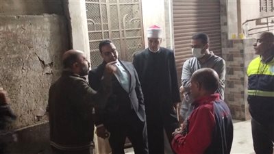 لجنة من السياحة والأوقاف تتفقد شارع باب البحر بحي باب الشعرية بالقاهرة