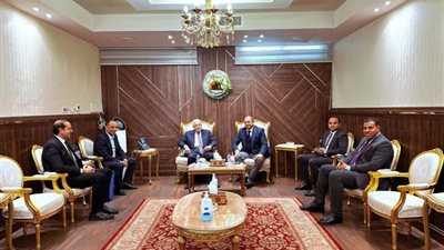 رئيس هيئة تنمية الصعيد يستقبل مستشار رئيس الجمهورية للتنمية المحلية