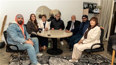 بروفات ترابيزة تجمع أبطال مسلسل 