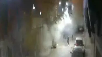 تسريب غاز يحول إمبابة إلى كتلة نار