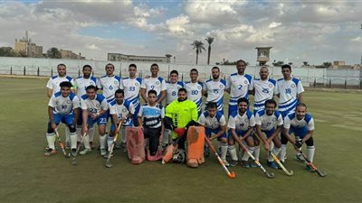 سموحة يفوز على الشرقية للدخان فى الدورى الممتاز للهوكى رجال