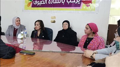 نائلة جبر تلتقي بأعضاء فرع القومي للمرأة وتُحاضر حول مخاطر الهجرة غير الشرعية