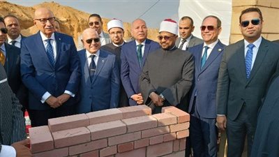 وضع حجر أساس مسجد شهداء القضاة على مساحة 5600 متر مربع