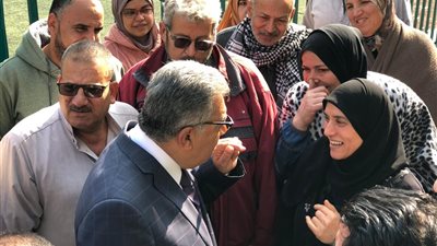 محافظ الدقهلية يتفقد سير العمل بمديرية الشباب والرياضة 