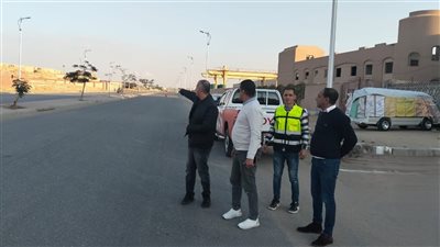 رئيس جهاز مدينة بدر بجولة ميدانية شملت الطرق والمحاور الرئيسية 