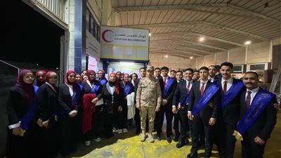 جامعة المنصورة تنظم زيارة ميدانية لطلابها إلى شمال سيناء 