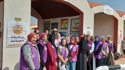 أندية الفتاة والمرأة تشارك في فعاليات مهرجان الوادي الجديد للرياضات التراثية والفنون