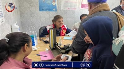 علاج  ٥٠٠ مواطن في قافلة الروتاري بمستشفى صدر بالمنيا