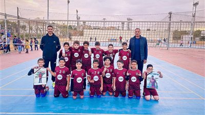 براعم صيد الدقي يتفوقون على أكتوبر فى بطولة منطقة الجيزة لكرة الطائرة