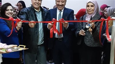 «منحوتات معاصرة» معرض بكلية التربية النوعية بالفيوم