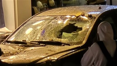 انهيار شرفة عقار شرق الإسكندرية يسبب تلفيات في سيارة ملاكي