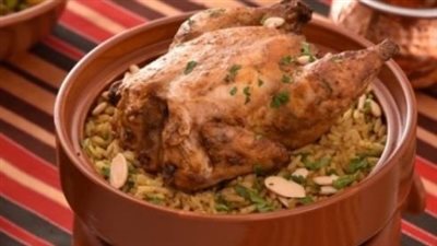 طريقة تحضير  السمان مع أرز الأوزي
