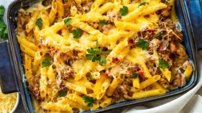 طريقة تحضير المكرونة بالبشاميل