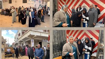رغم هطول الأمطار.. إقبال ملحوظ في جولة الإعادة لانتخابات النواب بالشرقية