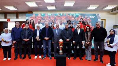 الأهلي يُكرم فريق السلة سيدات بعد الفوز ببطولة إفريقيا