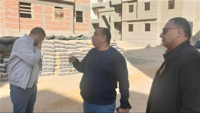 رئيس مدينة سوهاج الجديدة يتفقد مراحل تنفيذ عمارات سكن كل المصريين 
