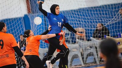 فوز سيدات سموحة لكرة اليد على البنك الأهلي 