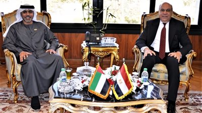 وزير الطيران يستقبل سفير الإمارات لبحث التعاون المشترك