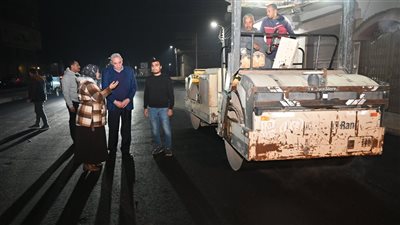 محافظ الغربية يتابع رصف مصرف الزهار وتطوير حديقة قطور