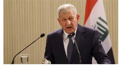 الرئيس العراقي يؤكد أهمية تكثيف المشاورات لاستكمال تشكيل الحكومة