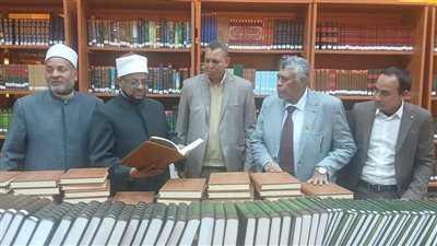 أمين البحوث الإسلاميَّة يتفقَّد مكتبة الأزهر بالقرنة ويؤكِّد ضرورة تكثيف الأنشطة الثقافيَّة والتفاعليَّة