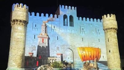 قلعة قايتباي تستعد لاستقبال زوار الكريسماس بعروض 