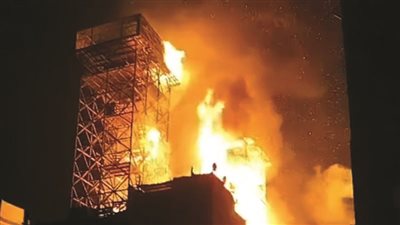 حريق «غية حمام» يُرعب سكان عزبة بخيت